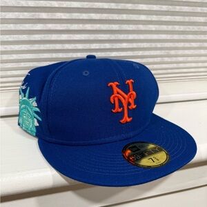 New Era 59FIFTY New York Mets Cloud Icon Statue O'Liberty fitted hat